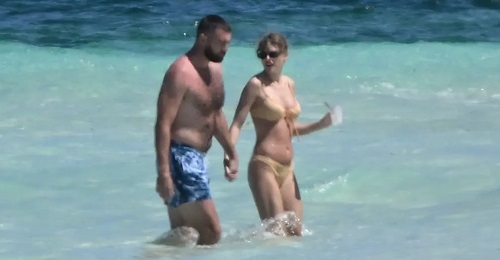 news Taylor Swift, Travis Kelce romantic getaway in Bahamas 